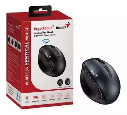 MOUSE USB WIRELESS ERGO 8300S IRON GRAY GENIUS     31030037401
